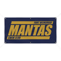 Fort McMurray Mantas Swim Club Banner - Outdoor Team Pride Matte Sign