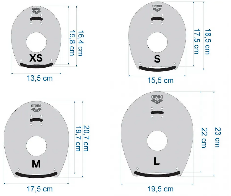 Elite hand paddle 2