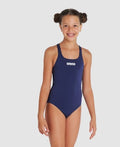 girls' team swimsuit swim pro solid l (Manta Logo)