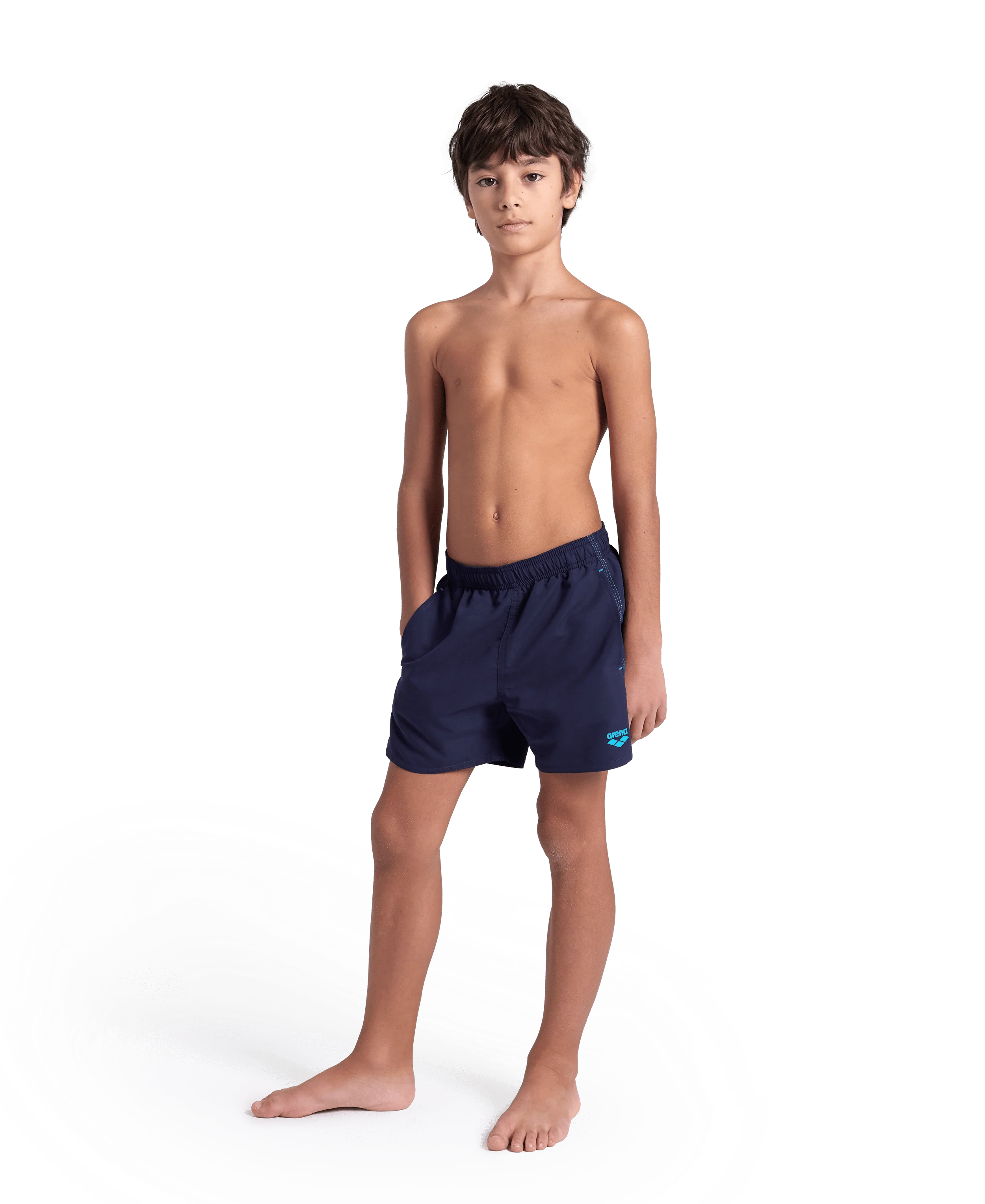 Boys' beach boxer solid R