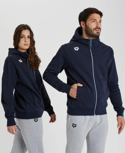 team hooded jacket panel